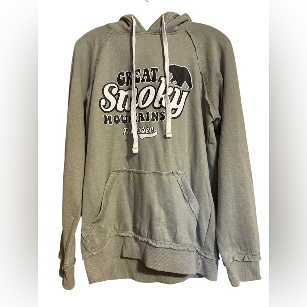 Relaxx Great Smoky Mountains Hoodie pullover sweatshirt cozy ladies medium top